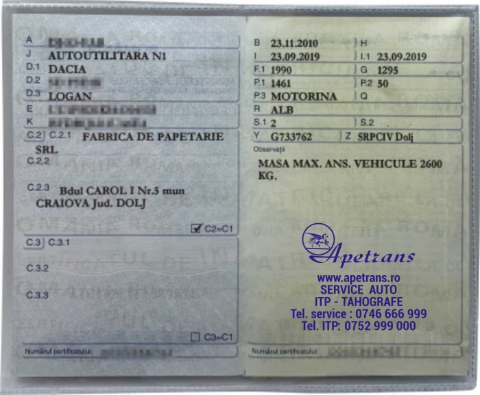 Coperta talon auto mic, 2 parti + buzunar [5]
