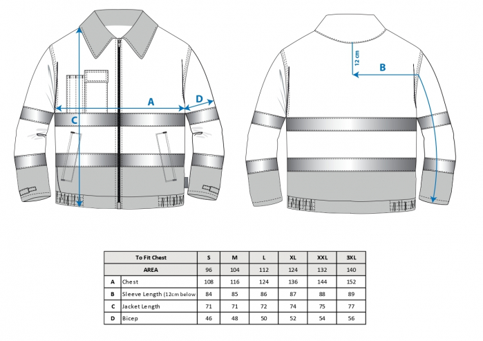 Jacheta Madrid HiVis - TX70 - Portwest [3]