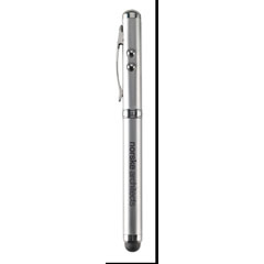 Pix laser pointer multifuncțional din metal argintiu, Triolux [2]