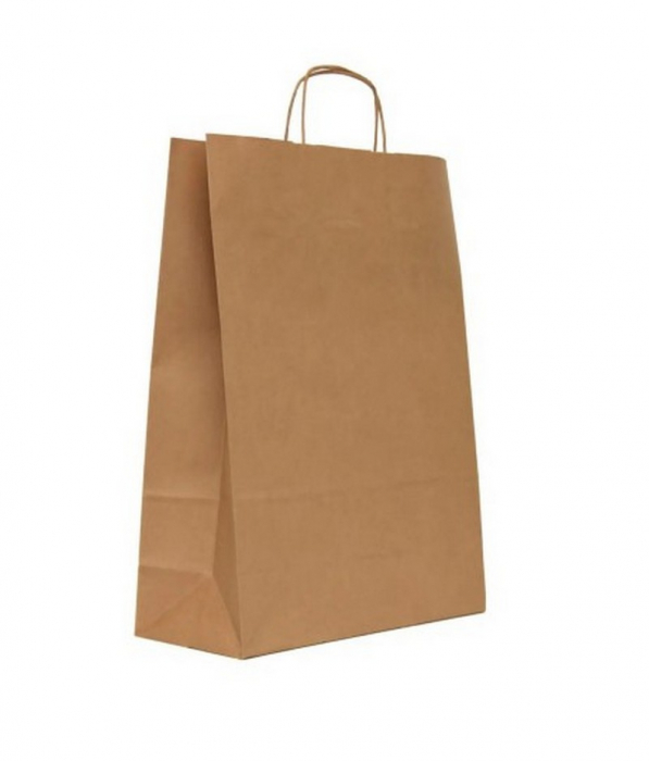 Sacosa maner rasucit, 90 gr/mp - 18x8x23 cm [3]