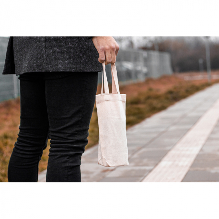 Sacosa pentru sticla din bumbac eco, 220 g/m²,  Nice [2]