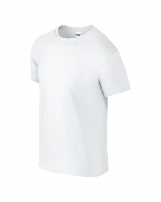 Tricou clasic pentru barbati alb - GI64000 SOFTSTYLE® [4]