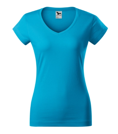 Tricou clasic pentru dama FIT V-NECK162 [12]