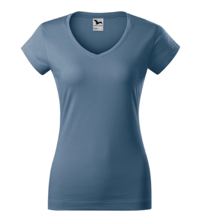 Tricou clasic pentru dama FIT V-NECK162 [15]