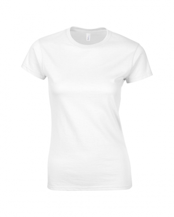 Tricou clasic pentru femei alb - GIL64000 SOFTSTYLE® [3]