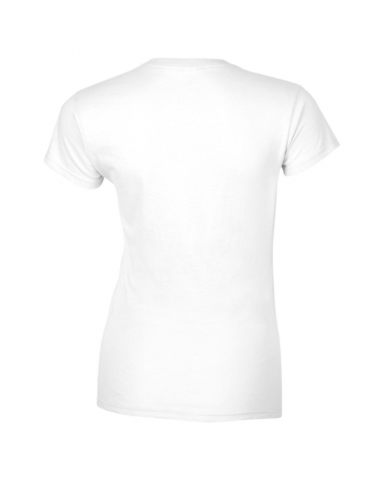 Tricou clasic pentru femei alb - GIL64000 SOFTSTYLE® [4]