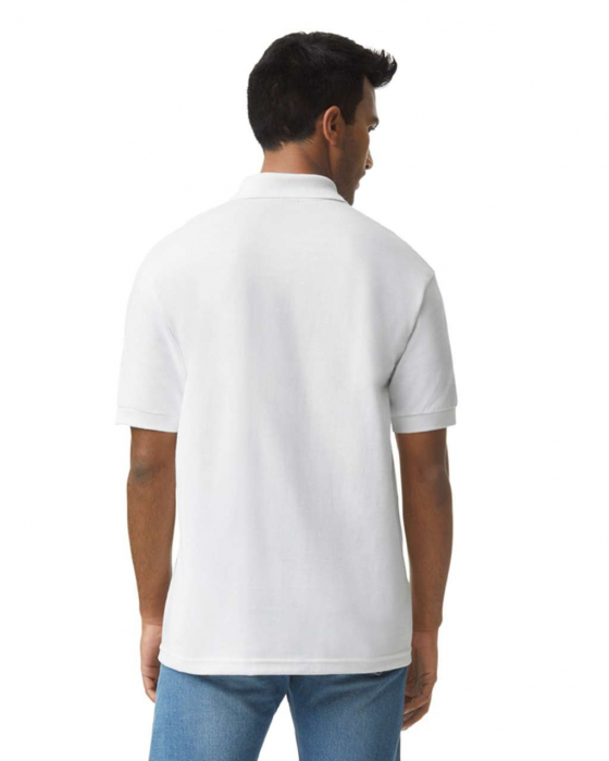 Tricou Polo Jersey pentru barbati alb - GI8800 DRYBLEND® [2]