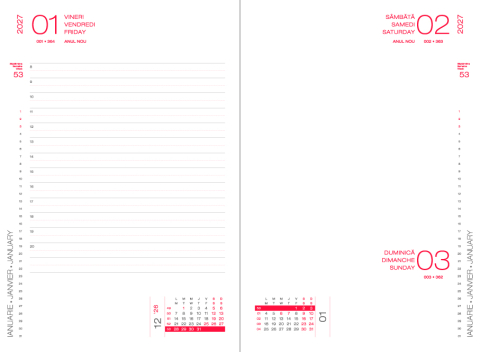 Agenda datata zilnic Capri [9]