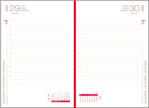 Agenda datata zilnic Capri 16 x 23,5 cm [9]
