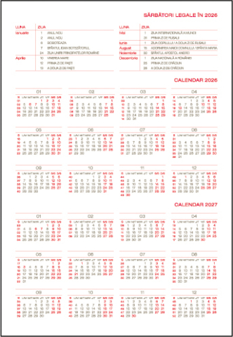 Agenda datata zilnic Capri 16 x 23,5 cm [8]