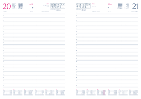 Agenda datata zilnic BIG Matra IT512, 21 x 30 cm [3]