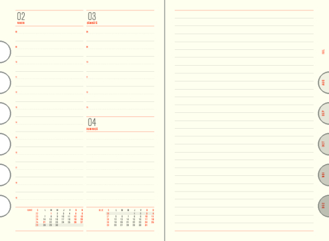 Agenda datata zilnic Office [6]