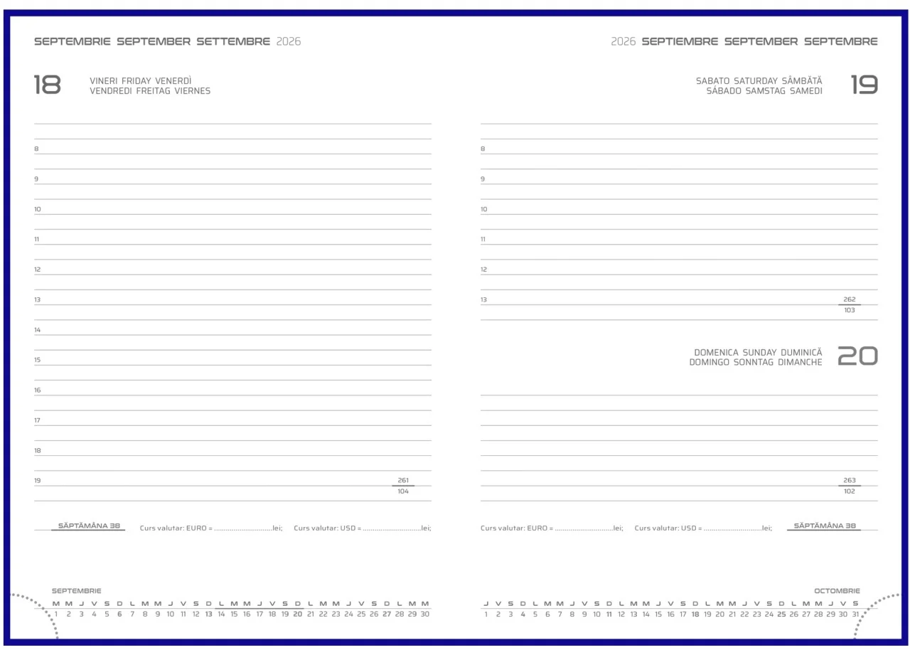 Agenda datata zilnic TUCSON  R460, 15x21 cm [6]