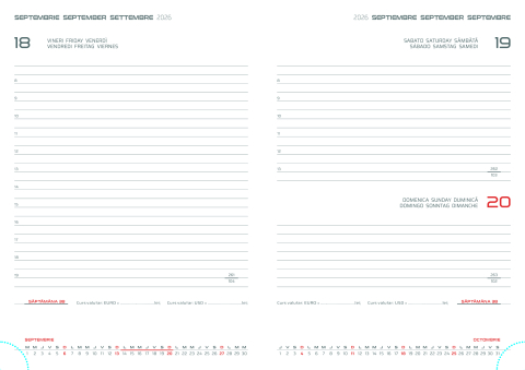 Agenda datata zilnic Vega R460,15 x 21 cm [4]