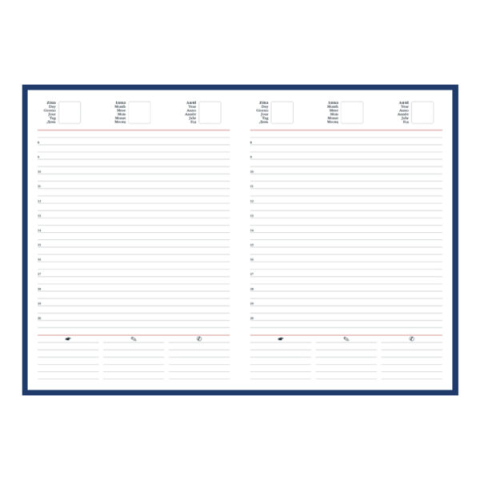 Agendă nedata Vinci Flex R439, 15 x 21 cm [3]