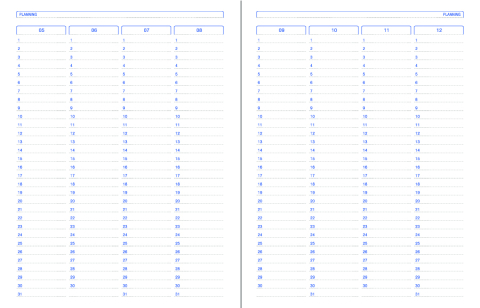Agenda nedatata Activ [5]