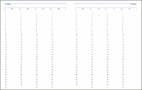 Agenda nedatata Activ [6]