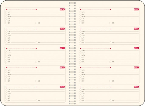 Agenda nedatata Idea [5]