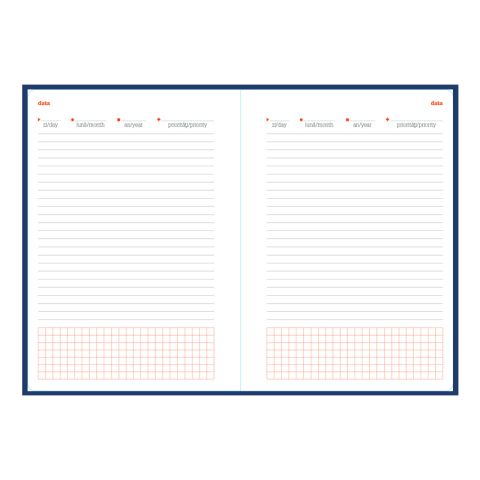 Agenda nedatata Matra cu elastic R459, 15 x 21 cm [5]