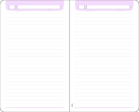 Agenda nedatata Pastel [8]