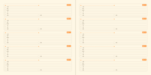 Agenda nedatata Quatro Flex [4]