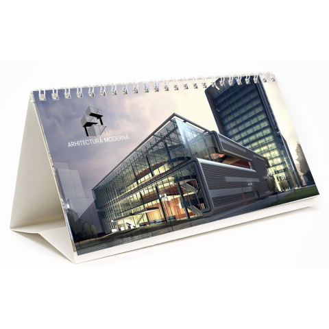 Calendare de birou - Calendar de birou Arhitectura Moderna , 12 file, CD