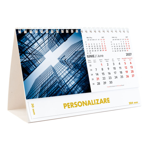 Calendar de birou Arhitectura Moderna , 12 file, CD [12]