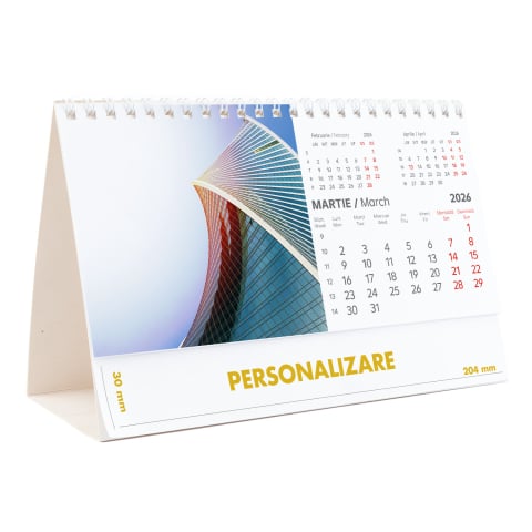 Calendar de birou Arhitectura Moderna , 12 file, CD [6]
