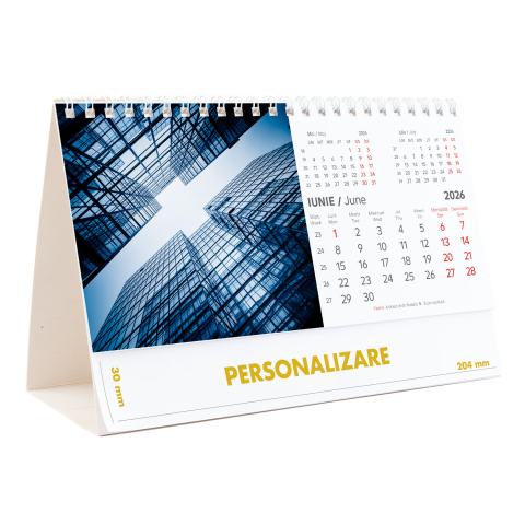 Calendar de birou Arhitectura Moderna , 12 file, CD [12]
