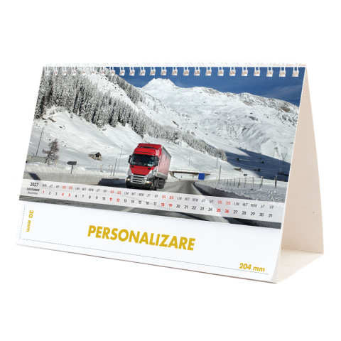 Calendar de birou Camioane, 12 file, CD [23]