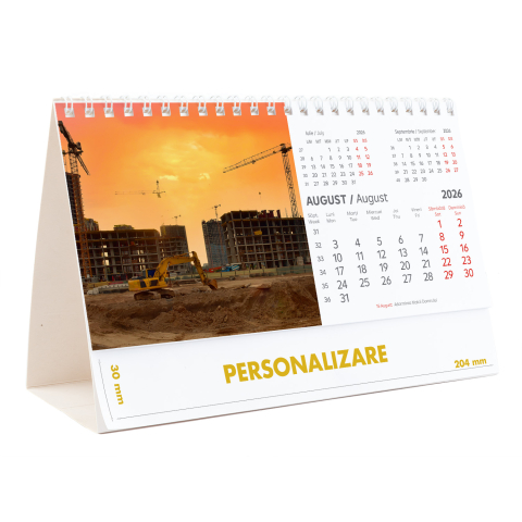 Calendar de birou Camioane, 12 file, CD [16]
