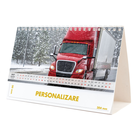 Calendar de birou Camioane, 12 file, CD [1]