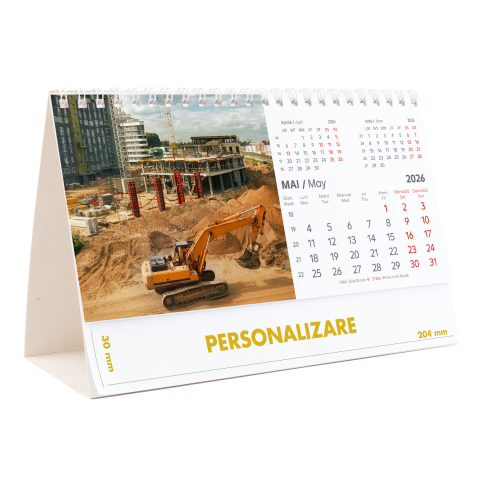 Calendar de birou Camioane, 12 file, CD [10]
