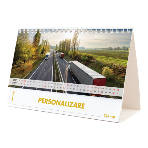 Calendar de birou Camioane, 12 file, CD [19]