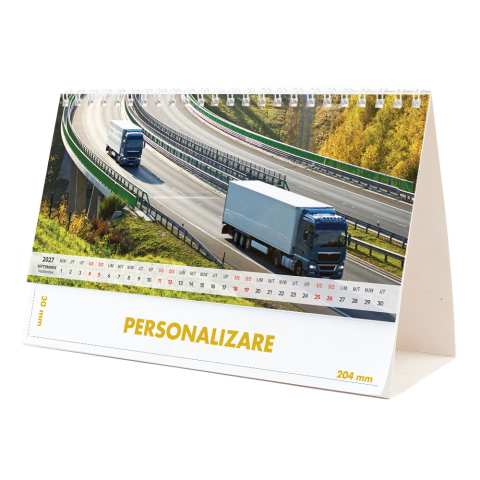 Calendar de birou Camioane, 12 file, CD [17]