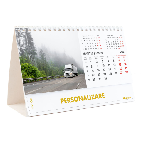 Calendar de birou Camioane, 12 file, CD [6]