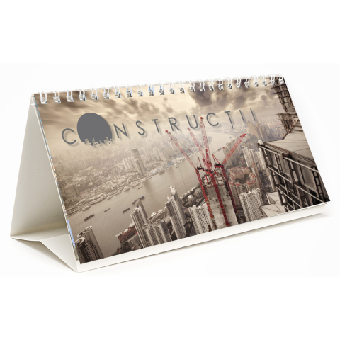 Calendare personalizate - Calendar de birou Camioane, 12 file, CD