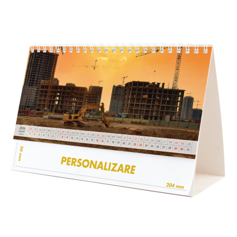 Calendar de birou Camioane, 12 file, CD [15]