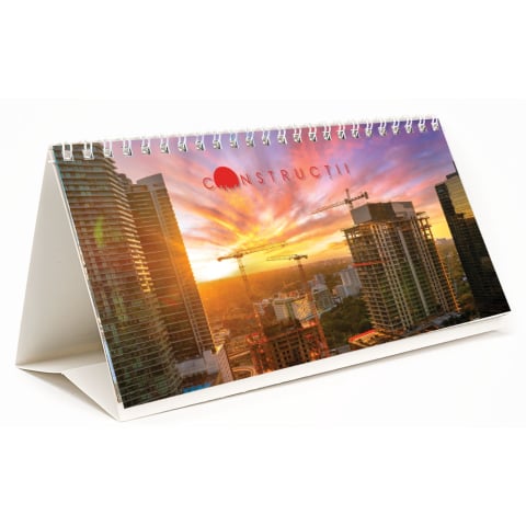 Calendare de birou - Calendar de birou Constructii, 12 file, CD