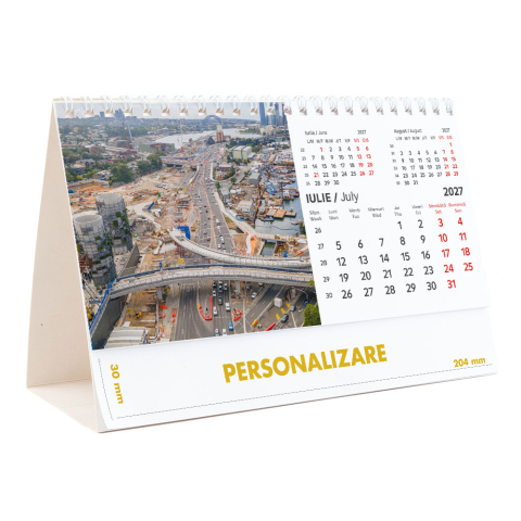 Calendar de birou Constructii, 12 file, CD [14]