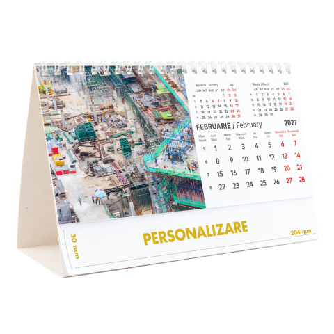 Calendar de birou Constructii, 12 file, CD [4]