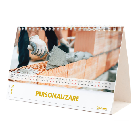 Calendar de birou Constructii, 12 file, CD [5]
