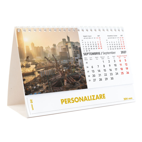 Calendar de birou Constructii, 12 file, CD [18]