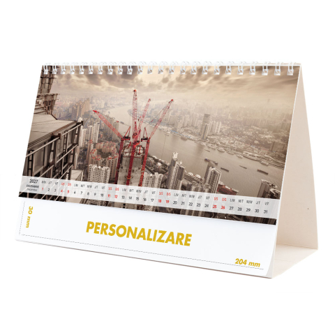 Calendar de birou Constructii, 12 file, CD [23]