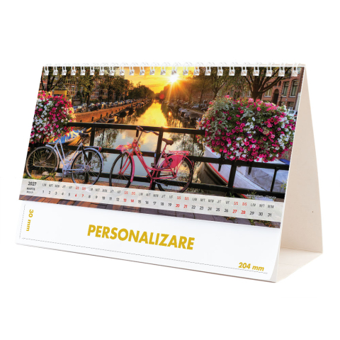 Calendar de birou Europa, 12 file, CD [5]