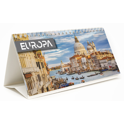 Calendare de birou - Calendar de birou Europa, 12 file, CD