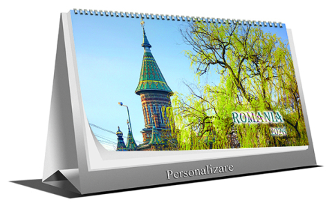 Calendare de birou - Calendar de birou Romania, 6 file, CT