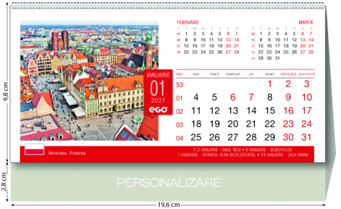 Calendar de birou Orasele Lumii, CA [1]