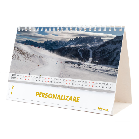 Calendar de birou Peisaje, 12 file, CD [23]