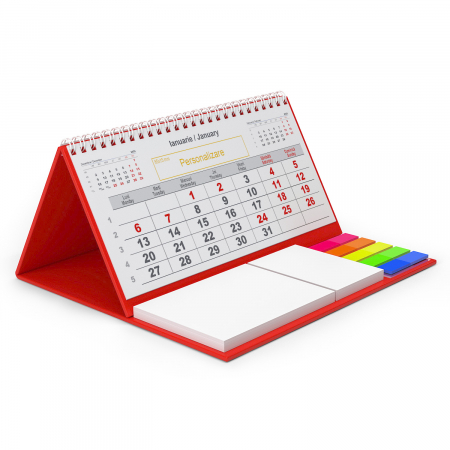Calendare personalizate - Calendar de birou personalizat, notite, Clasic 1